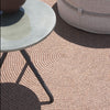 atmosphera-michelangelo-round-fabric-outdoor-rug-safari | ikonitaly