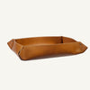 limac-design-dulcis-luxury-leather-valet-tray-brown | ikonitaly