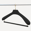 limac-design-fausto-leather-coat-hanger-brass-black-side | ikonitaly