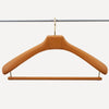 limac-design-fausto-leather-coat-hanger-brass-brown | ikonitaly