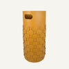 limac-design-lumia-woven-leather-umbrella-stand-yellow | ikonitaly