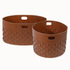 two limac-design-storage-basket-ezago-brown | ikonitaly