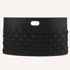 limac-design-storage-basket-ezago-oval-black | ikonitaly