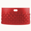 limac-design-storage-basket-ezago-oval-red | ikonitaly