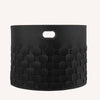 limac-design-storage-basket-ezago-round-black | ikonitaly