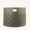 limac-design-storage-basket-ezago-round-grey-taupe | ikonitaly