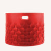 limac-design-storage-basket-ezago-round-red | ikonitaly