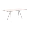 magis-baguette-160x85cm-table-white-legs-white-mdf-top | ikonitaly