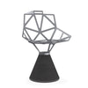 magis-chair-one-BLACK-concrete-base-GREY-seat | ikonitaly