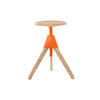 magis-jerry-swivel-wood-bar-stool-SD1854_orange | ikonitaly