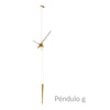 nomon-pendulo-g-brass-walnut-wall-clock | ikonitaly