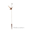 nomon-punto-y-coma-n-pendant-wall-clock | ikonitaly