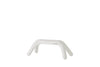 slide-atlas-stackable-garden-bench-milky-white | ikonitaly