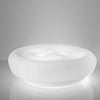 slide-bot-one-button-shaped-pouf-light-white | ikonitaly