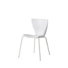 slide-gloria-lightweight-and-stackable-seat-without-arms-white | ikonitaly