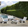 slide-low-lita-table-next-to-pool white with white chairs | ikonitaly