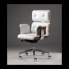 altek armadillo executive office chair - with arms - white leather - | ikonitaly