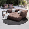 atmosphera-lobster-side-table-in-teak-with-garden-sofa | ikonitaly