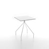 danese milano rizzato x-y tables | white metal, square | ikonitaly