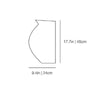 kose milano medium pacay abstract vase measurements | ikontaly