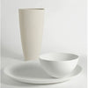 half egg bowl with fez grande vase and piatto dish from kose milano | ikonitaly