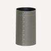 limac-design-battista-leather-made-paper-bin-dove-grey | ikonitaly