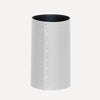 limac-design-battista-white-leather-made-paper-bin | ikonitaly