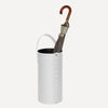 limac-design-regen-lobby-leather-umbrella-stand-white | ikonitaly