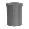 limac-design-ricky-laundry-hamper-leather-grey | ikonitaly