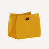 limac-design-vanda-leather-magazine-hand-made-rack-yellow | ikonitaly