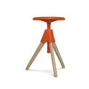 magis jerry swivel wood bar stool - ikonitaly