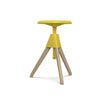 magis jerry swivel wood bar stool - ikonitaly