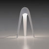 martinelli cyborg table lamp - white with light difffused | ikonitaly