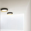 panzeri ginevra 80/25W two black ceiling lights | ikonitaly