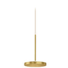 panzeri bella suspension indirect lighting in matt brass | ikonitaly