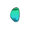 zieta tafla O3 innovative mirror in lacquered emerald and sapphire | ikonitaly