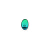 zieta tafla O5lacquered emerald sapphire mirror in steel | ikonitaly